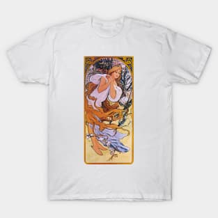 Alphonse Mucha - Spring T-Shirt